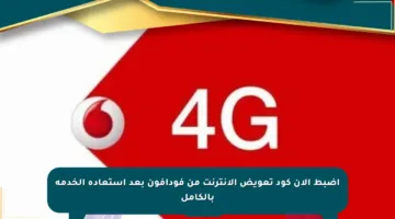 اضبط الآن كود تعويض الإنترنت من فودافون بعد استعادة الخدمة بالكامل